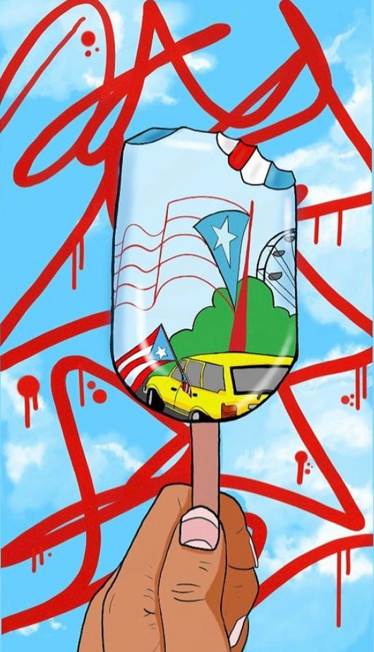 In Honor of the Puerto Rican Festival(Print)